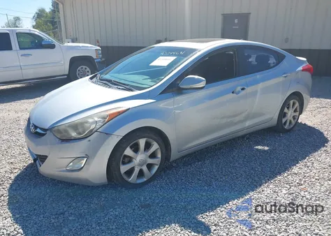 2013 Hyundai Elantra Limited z USA, uszkodzony, nr VIN 5NPDH4AE8DH236819